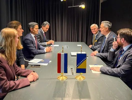 TIVAT Bilateralni sastanak Bećirovića i premijera Kraljevine Nizozemske