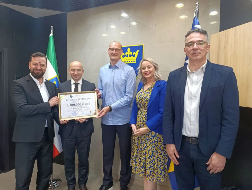 Vlada ZDK: 100.000 KM za Košarkaški savez BiH