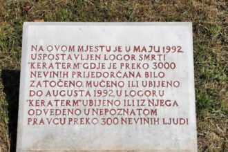Imena 406 ubijenih ponovo odzvanjala prostorom bivšeg logora Keraterm