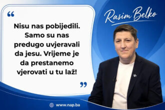 Nismo mi problem, problem je što nismo pristali da to budemo!