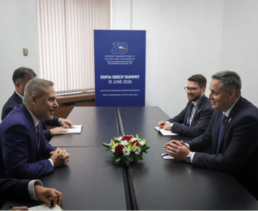 Bećirović razgovarao s ministrom vanjskih poslova Turske Hakanom Fidanom