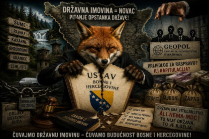 Za čiji račun pišu anonimne geopolitičke lisice: Državna imovina nije predmet komporomisa, tu država ili pobjeđuje ili nestaje!