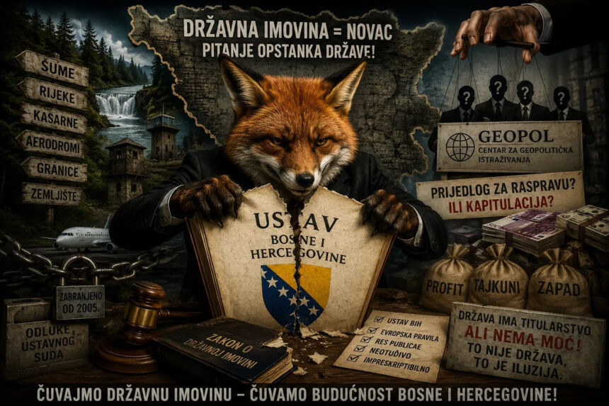 Za čiji račun pišu anonimne geopolitičke lisice: Državna imovina nije predmet komporomisa, tu država ili pobjeđuje ili nestaje!