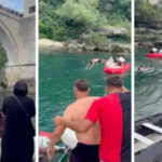 UZNEMIRUJUĆI SNIMAK Pogledajte dramatično spašavanje muškarca koji je nakon skoka sa Starog mosta nestao pod vodom