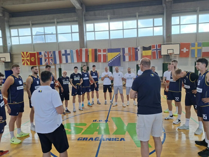 Košarkaška reprezentacija BiH okupila se na Vlašiću, susret protiv Turske 2. jula