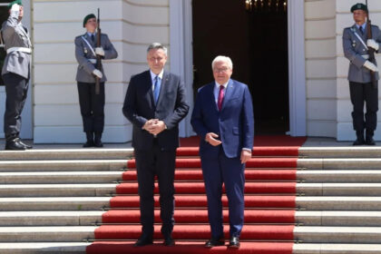 Bećirović u Berlinu s predsjednikom Njemačke Steinmeireom o jačanju ekonomskih veza i privlačenju novih investicija