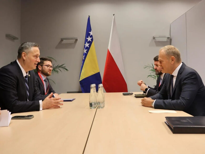 Bećirović razgovarao sa Tuskom: Jačati bilateralne veze BiH i Poljske