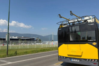 Obavljena testna vožnja novog Solaris trolejbusa i do Međunarodnog aerodroma Sarajevo