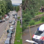 Nesreća u Bihaću: Automobil sletio u kanal, na terenu spasilačke službe, strahuje se da ima stradalih