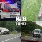 Teška nesreća kod Ilijaša: Pala kašika s bagera, sudarili se kamion i kombi, saobraćaj otežan
