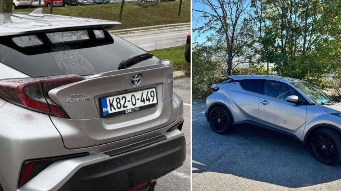 U Sarajevu ukradena Toyota C-HR, vlasnici mole građane za pomoć