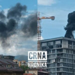 Crni dim uznemirio građane: Požar na gradilištu na Dolac Malti brzo ugašen