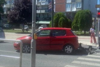 Udes na glavnoj sarajevskoj saobraćajnici