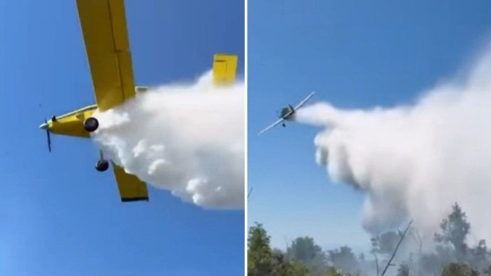Požar kod Ljubuškog: Dva Air Tractora angažovana na gašenju požara