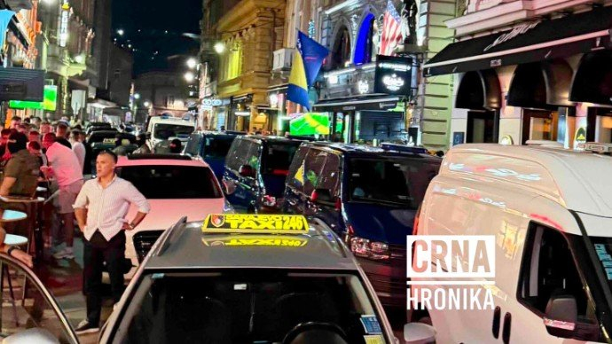 Sarajevska policija provela trosatnu raciju u centru grada tokom utakmice Hrvatska – Gana, gosti ostali bez prijenosa