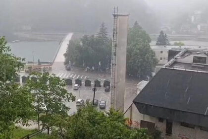 Višegrad pogodilo snažno nevrijeme: Ulice pod vodom, odroni na putu