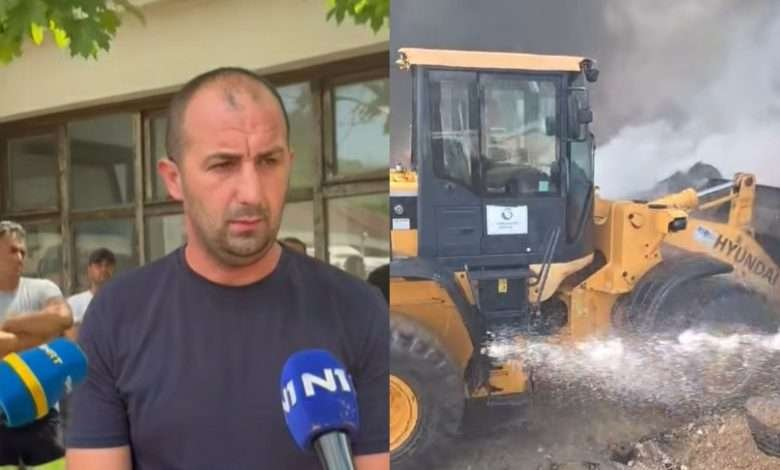 Jasmin Pendić koji je bagerom gasio Uborak, pa dobio otkaz: Nije istina da smo odbijali radne zadatke