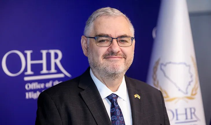Louis Crishock od sutra preuzima funkciju v.d. visokog predstavnika u BiH