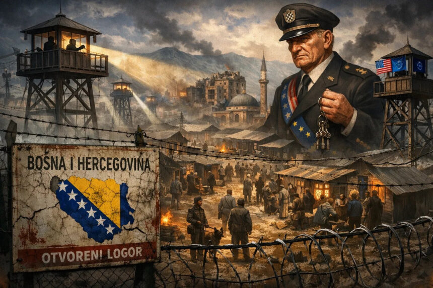 Logorom odjekuje: Hvaljen bio Bog, imamo nekog visokog upravnika, ura i Elhamdulillah, imat ćemo uskoro i pravog tlačitelja!