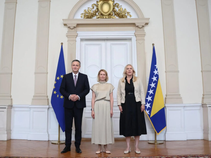 Predsjedništvo BiH: Kallas razgovarala sa Bećirovićem i Cvijanović
