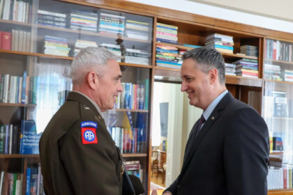 Bećirović s novim komandantom NATO štaba: Članstvo u Alijansi ostaje strateški cilj BiH