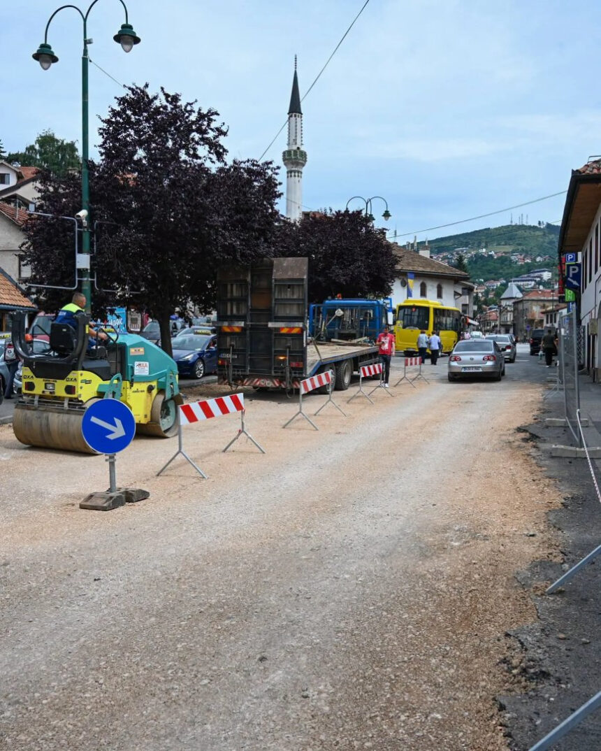 Prilikom radova u ulici Safvet-bega Bašagića pronađene kosti