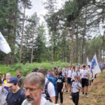 Kolona Marša mira krenula iz Nezuka, dolazak u kamp Liplje u popodnevnim satima