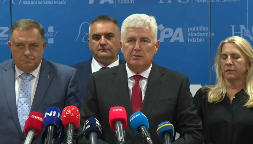Dodik i Čović saglasni: Ukinuti sve odluke visokih predstavnika!