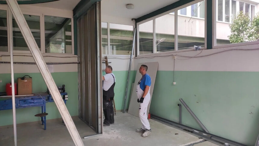 JU Srednjoškolski centar Vogošća dobija novu kotlovnicu