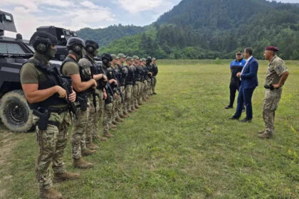 Obučenost, disciplina i profesionalnost: Pogledajte vježbu zeničkih specijalaca uz novo oružje i oklopna vozila