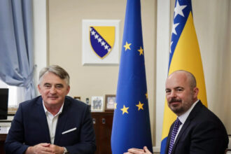 Komšić i Ginkel razgovarali o investicijama u energetiku, infrastrukturu i nekretnine