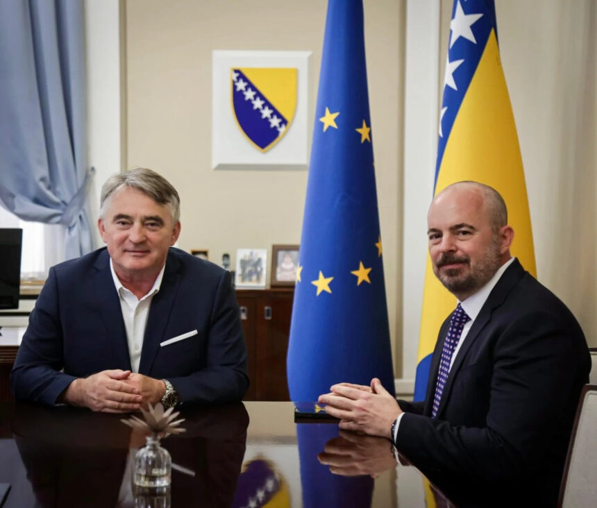 Komšić i Ginkel razgovarali o investicijama u energetiku, infrastrukturu i nekretnine