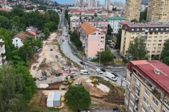 U narednih desetak dana na Grbavici potpuna obustava saobraćaja zbog izgradnje kružnog toka