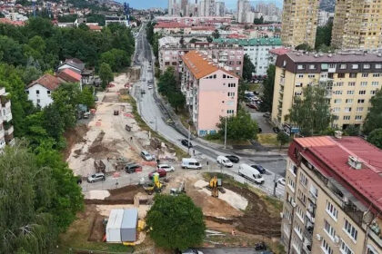 U narednih desetak dana na Grbavici potpuna obustava saobraćaja zbog izgradnje kružnog toka