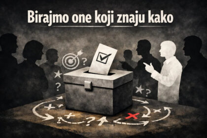 Birajmo one koji imaju cilj i znaju kako: Politika bez strategije pretvara vlastite resurse u tuđu prednost!