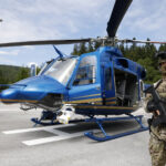 VRIJEDAN PARA KOFER Nakon fotošutinga na Igmanu helikopter MUP KS vratio se u Prag, potrebna dodatna obuka za pilote
