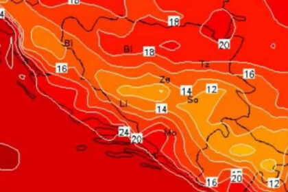 Sunce prži, nevrijeme se sprema: Očekuje nas puno meteo upozorenja