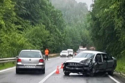 Lančani sudar kod Semizovca: Povrijeđene četiri osobe