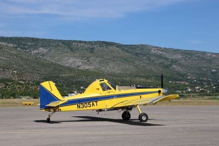 Air Tractori pomagali u gašenju požara kod Konjica