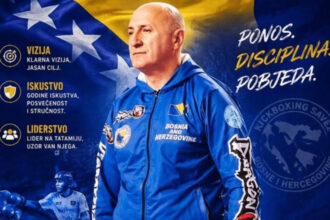 Konjičanin Senad Ćatić dobio novo povjerenje u Kickboxing savezu BiH
