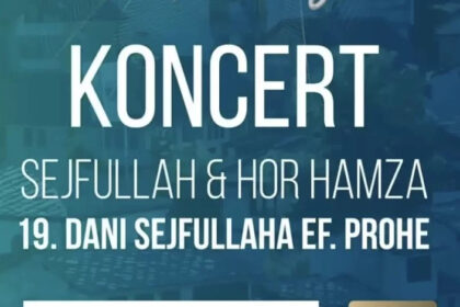Obavijest za posjetioce: Promijenjena lokacija koncerta „Sejfullah & Hor Hamza