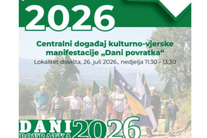 Ove nedjelje 13. manifestacija Pašin put – Orlić na uzvišenju između naselja Križevići, Mahala i Hajvazi