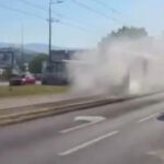 MUP KS o zapaljenom tramvaju: Nije bilo požara nego se nešto samo zadimilo