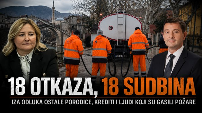 Valja živjeti sa ovakvim odlukama: Iza 18 otkaza u mostarskom Komunalnom ostale su porodice, krediti i borba za goli život