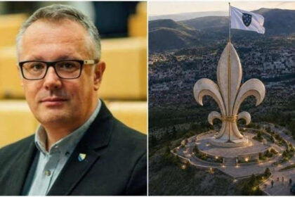 SIMBOL SJEĆANJA Sanel Kajan predložio izgradnju spomenika Ljiljan na Fortici iznad Mostara