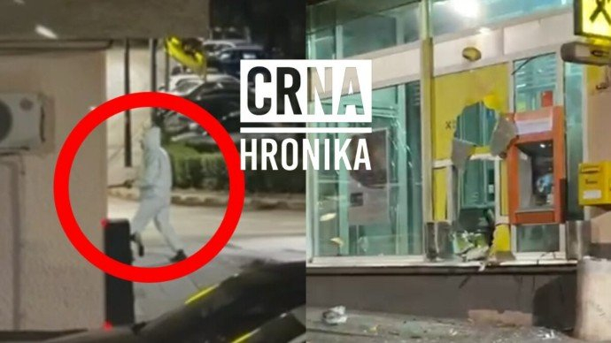Pojavio se snimak pokušaja krađe novca iz bankomata, stanari ih otjerali prije nego što su uzeli novac
