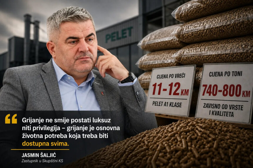 Šaljić za NAP: Peletara je strateški interes KS i FBiH, vlasti godinama pogoduju monopolu umjesto građanima