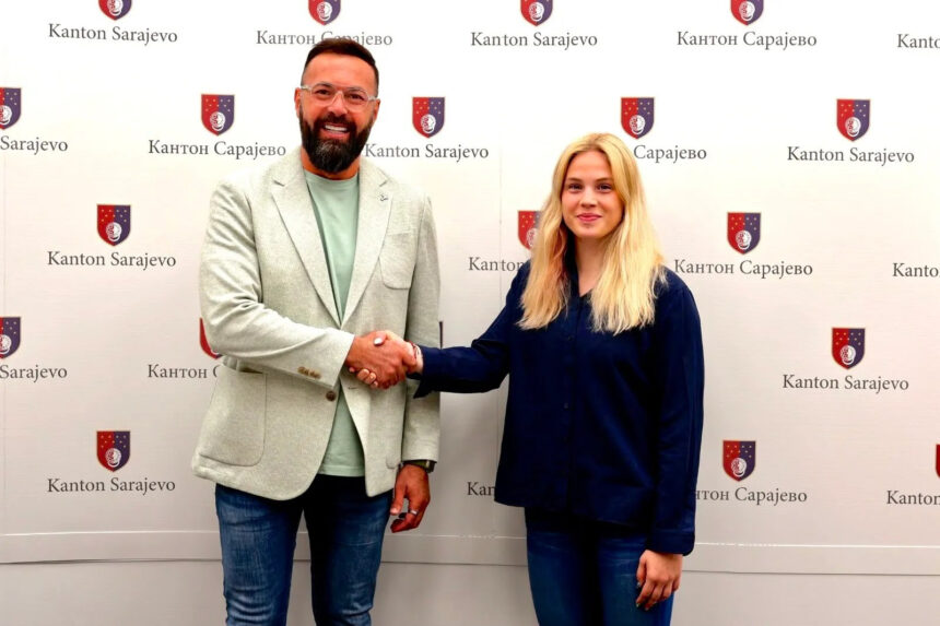 Bh. plivačica Iman Avdić uz podršku Ministarstva kulture i sporta KS kreće na Evropsko prvenstvo i Mediteranske igre