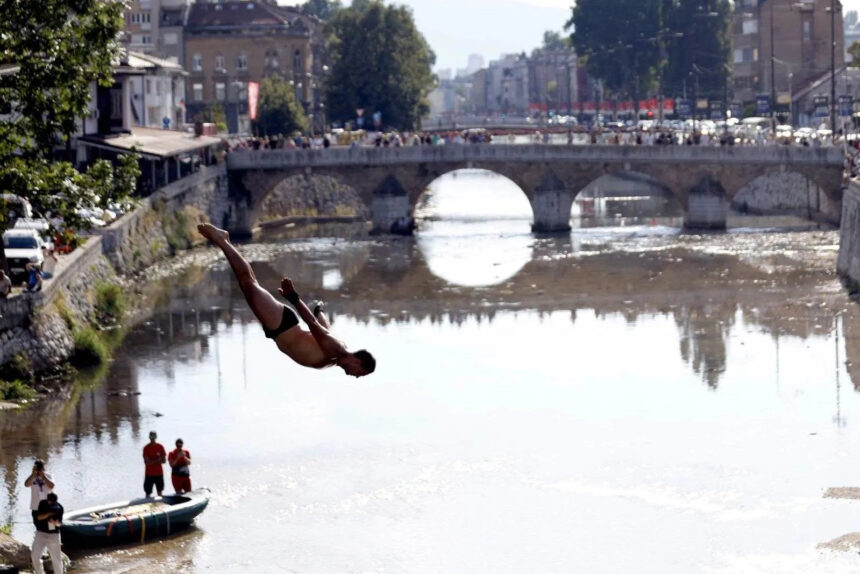 Održani 12. Bentbaša Cliff Diving skokovi, Banjalučanin Igor Arsenić najbolji skakač