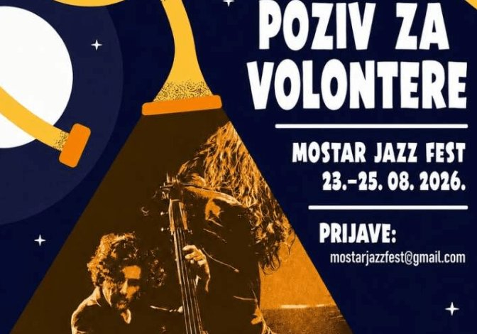 Mostar Jazz Festival: Poziv za volontere